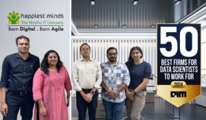 Read more about the article Happiest Minds wins the AIM ‘50 Best Firms for Data Scientists to Work for 2024’